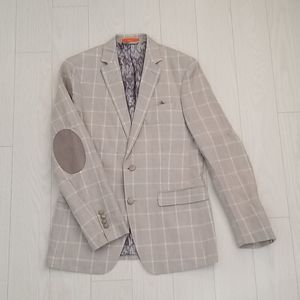 Men's Tallia slim fit blazer cream